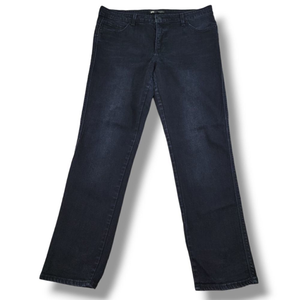 Levi's Jeans Size 16M 36x30 Levi's Flatters And Flaunts Skinny Leg Jeans Stretch